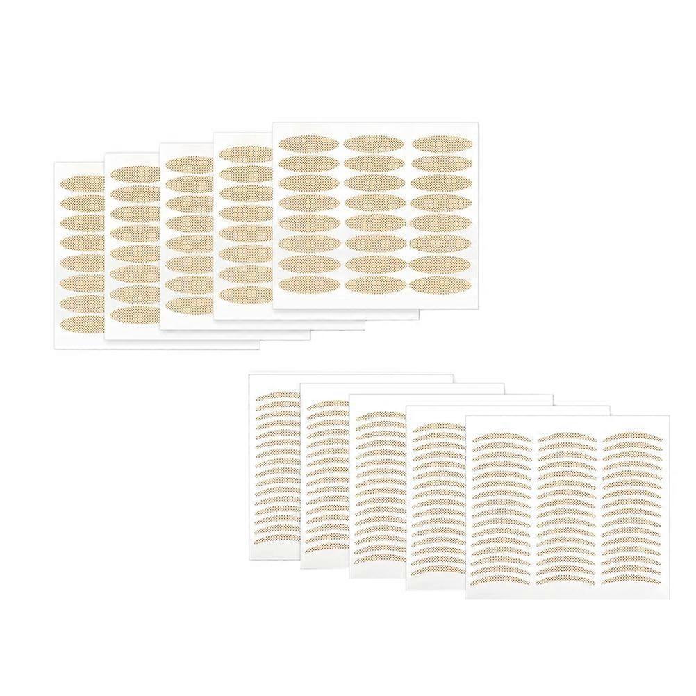 Breathable Lace Double Eyelid Stickers, 40 Sheets, Traceless Self Adhesive Tapes for Droopy Lids, Lightweight for Friends