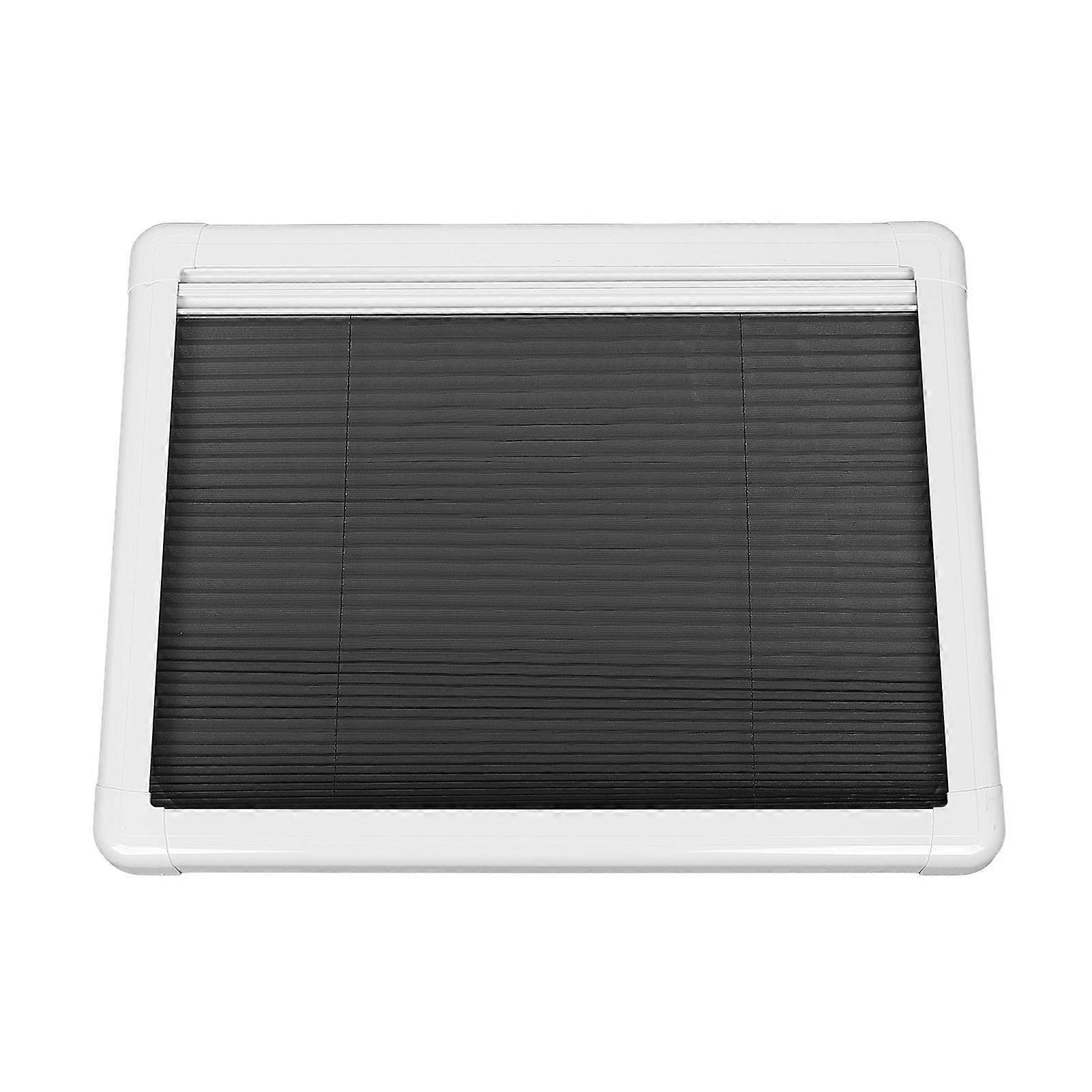 RV Window With Blackout Curtain 60 Degrees Opening Angle H800mm W600mm Cutout Push Out Window for RV Camper Trailer Van 