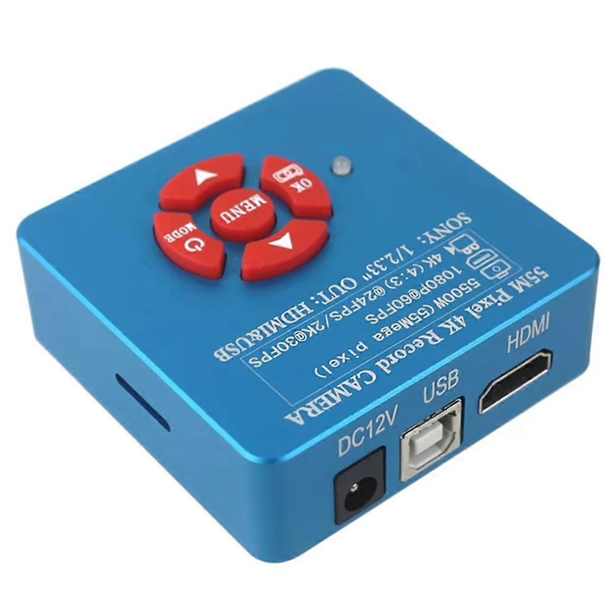 1080P 4K Typ-C 55MP Labor -Kompatibel TF Electronic Digital Video Stereo Trinokular Mikroskop Camer Camer