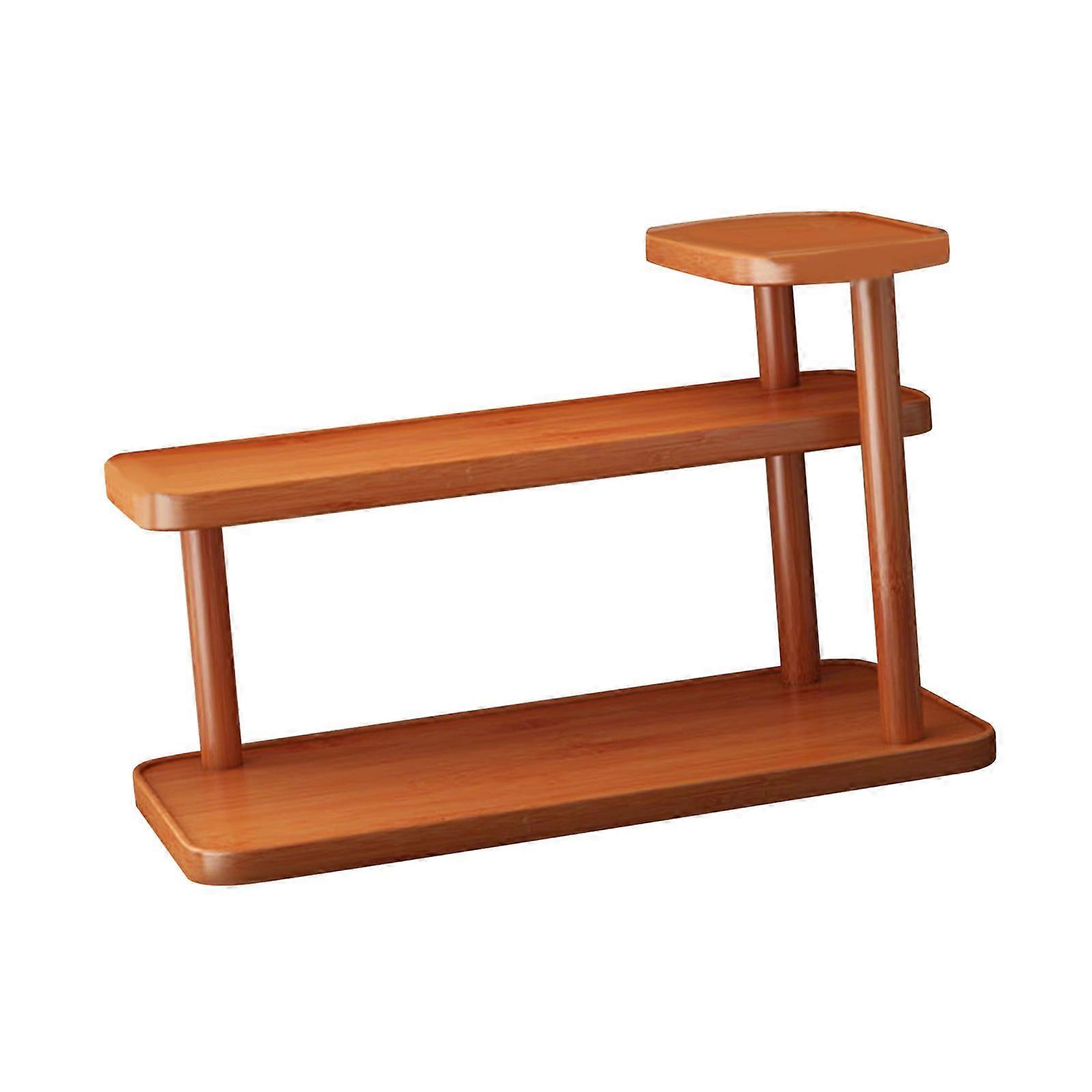 Desktop Storage Organizer Home Decor Multifunction Rustic Sundries Dispaly Shelf