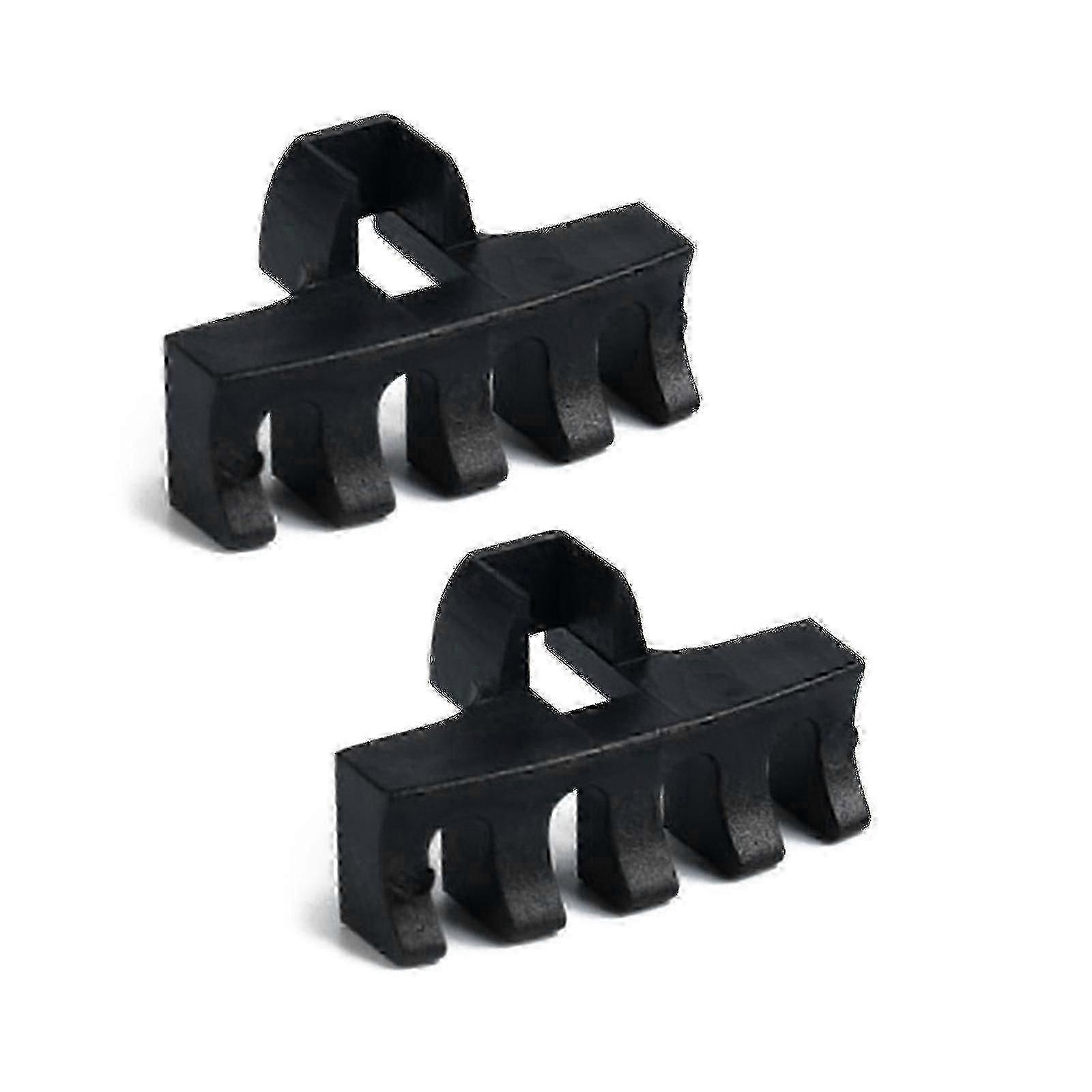 2 Pcs Black Plastic Badminton Racket Stringing Tool with Load Spreader