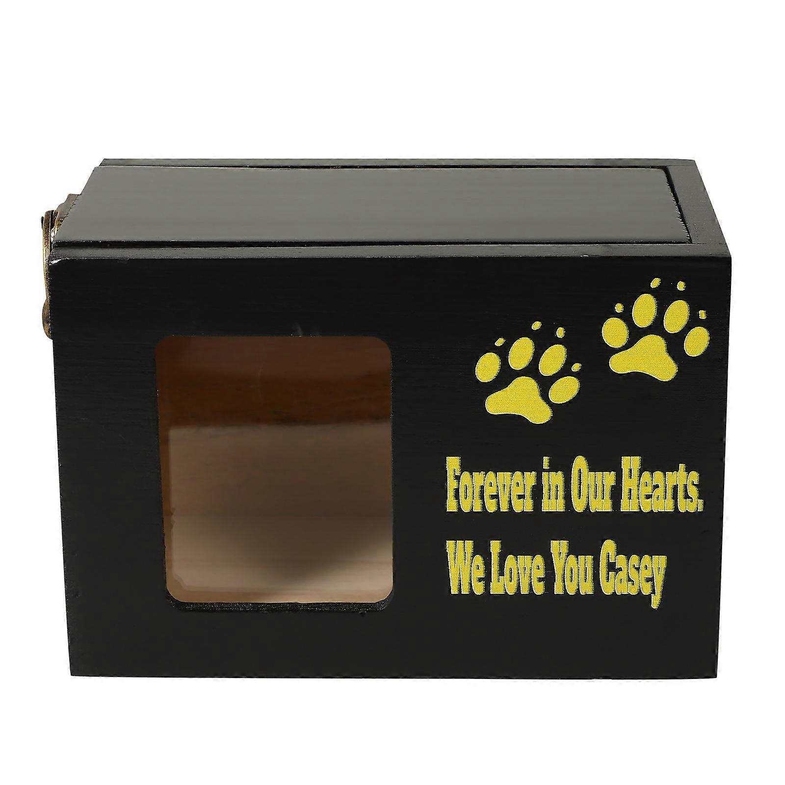 Pet Memorial Ash Container for Dog Ashes Keepsake Urn for Passed Pet