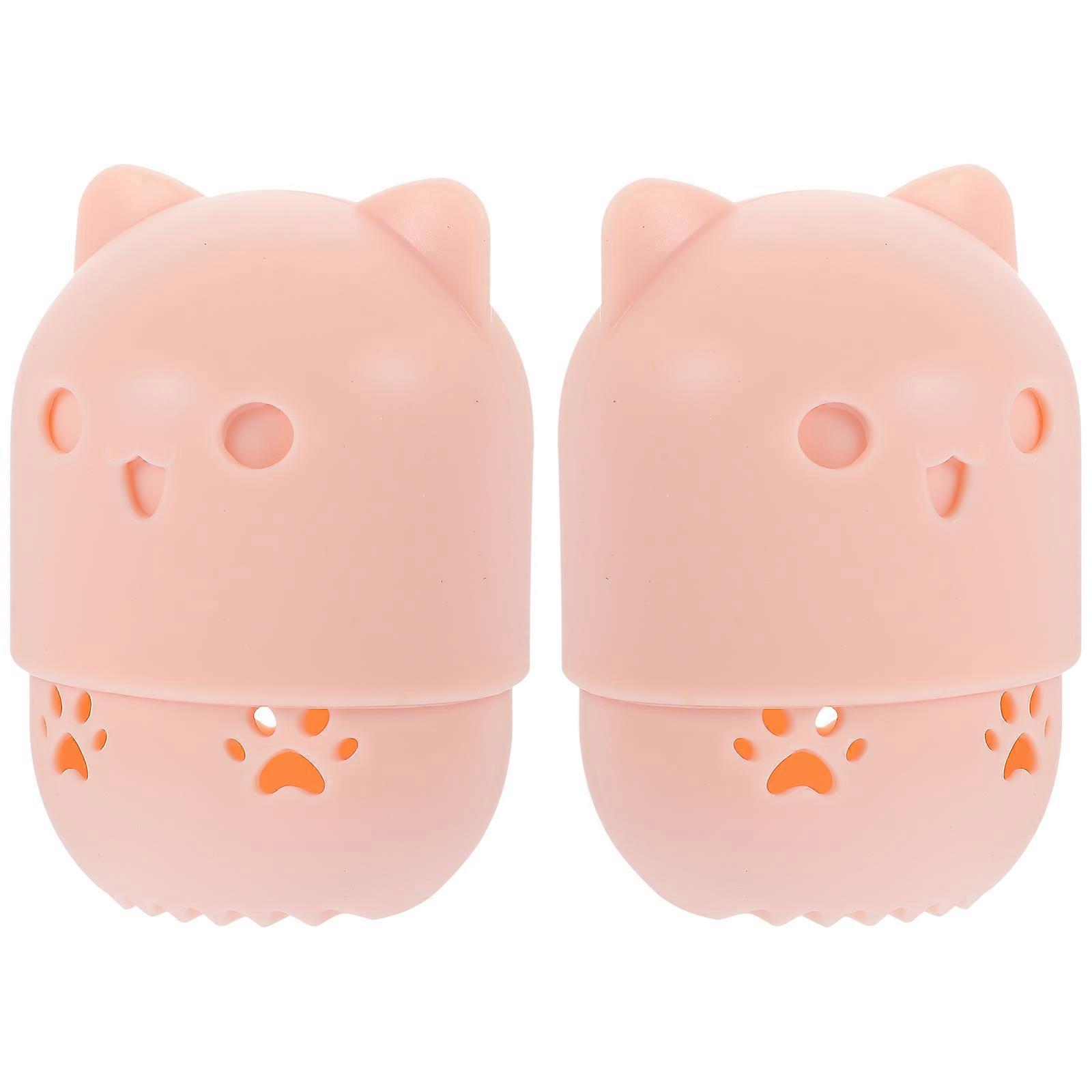 Stylish Beauty Egg Storage Box for Keeping Sponges Dry and Clean, Portable Size