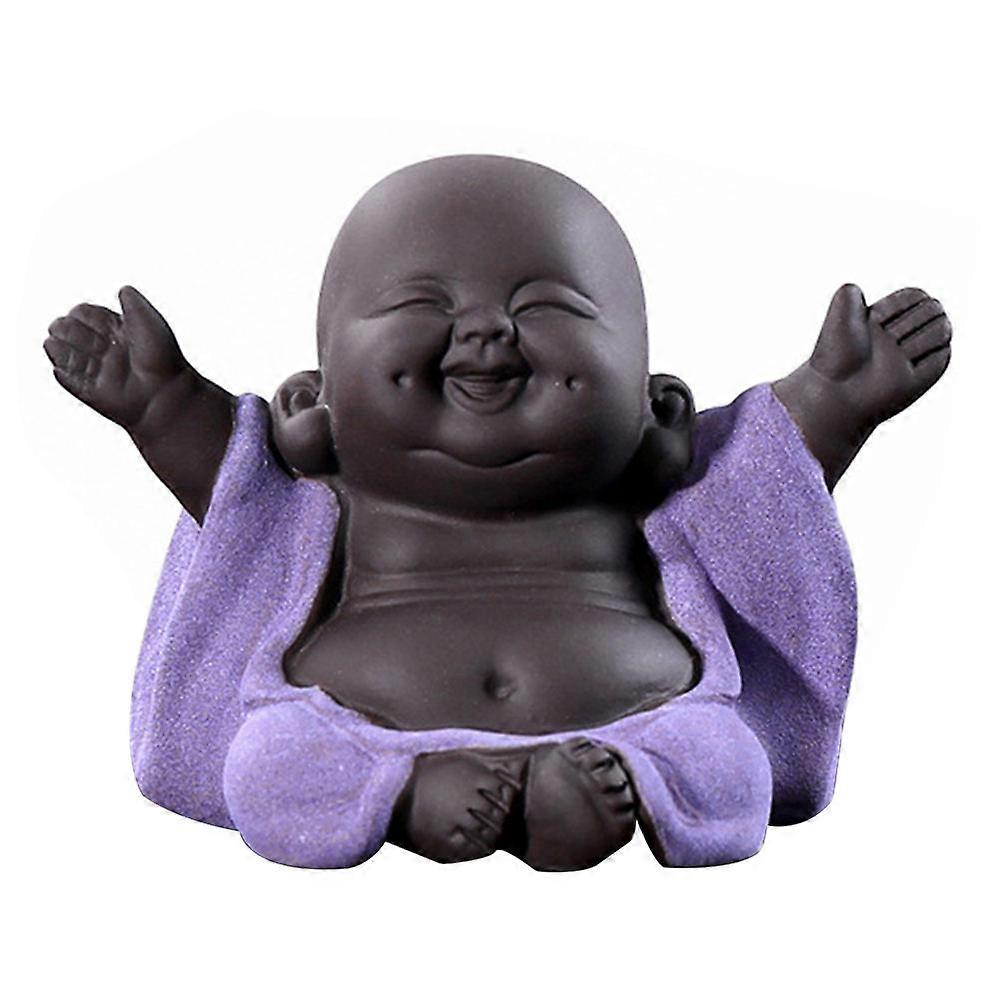 Buddha Figurine Home Decor Monk Shape Perfect For Relaxation Use With Uniquely Vivid Design 1Pcs