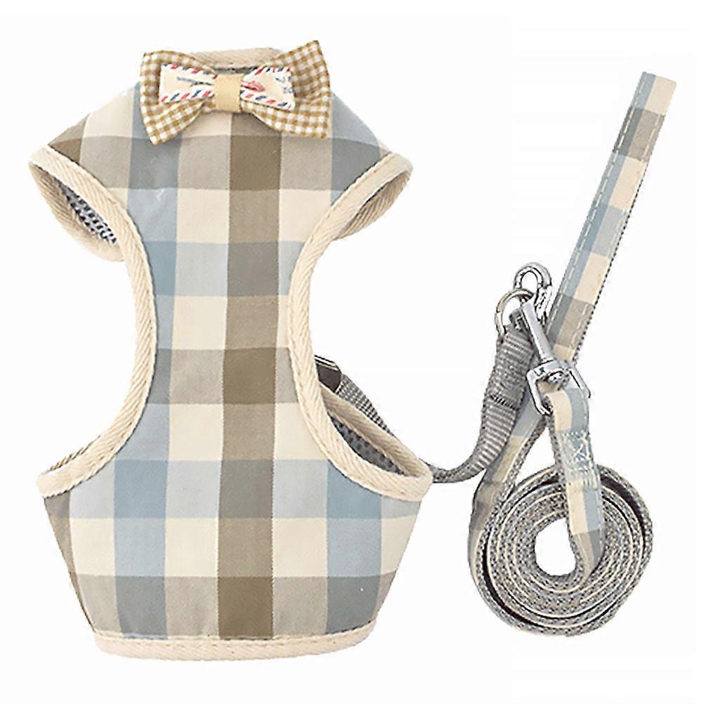 Pet Vest Leash for Walking Harness Costume for Puppy and Cat Breathable for Everyday Use and Special Events