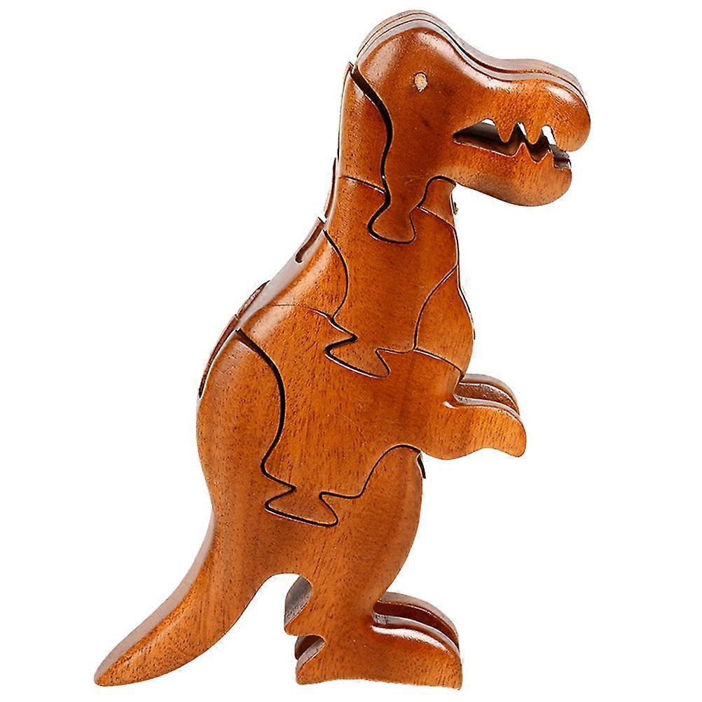 Children's Take Apart Dino Toys In Brown Color Providing Engaging Hands-On Exercise Activities For Home And Study Environments 1Set