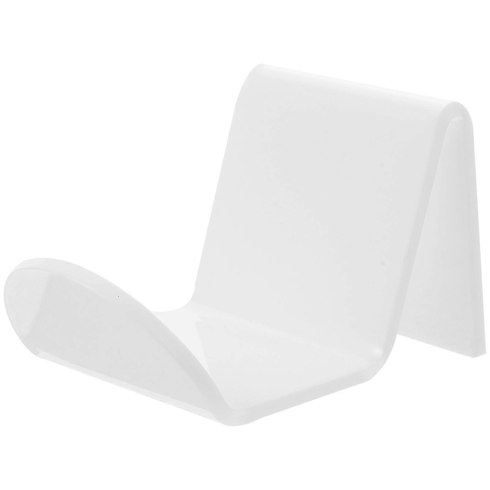 Wall Mount Game Controller Holder for Storage Made of Acrylic White MultifunctionalBracket 7.8x4.7 Inches