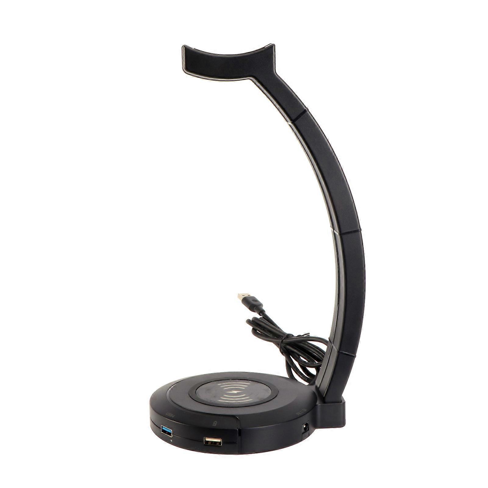 Sturdy Headset Hook For Desk Use Offering USB Charging Capability And Compact Size 1Pack