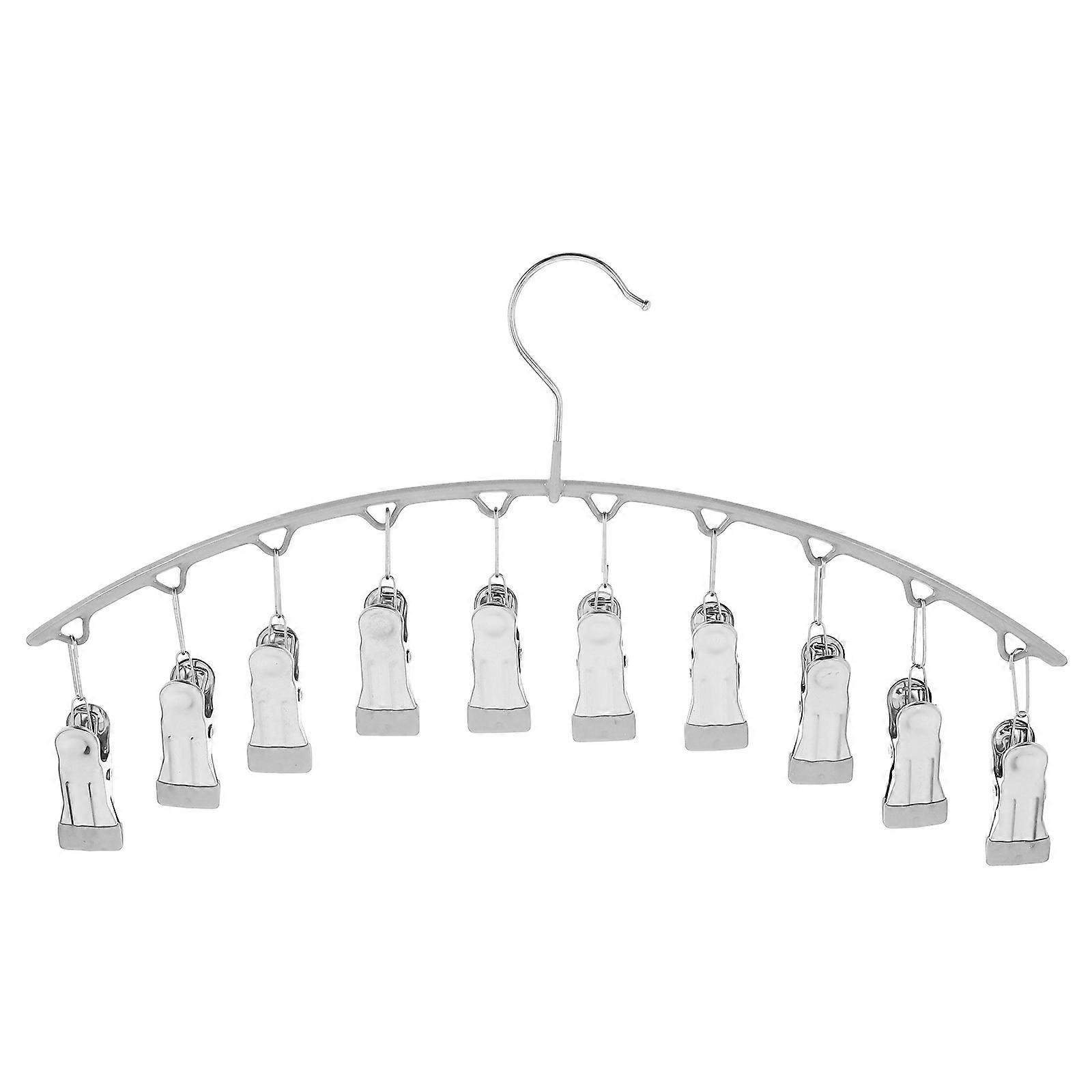 Hanger Space Saving Solution With Multiple Clips Suitable For Closet Organization 1Pcs