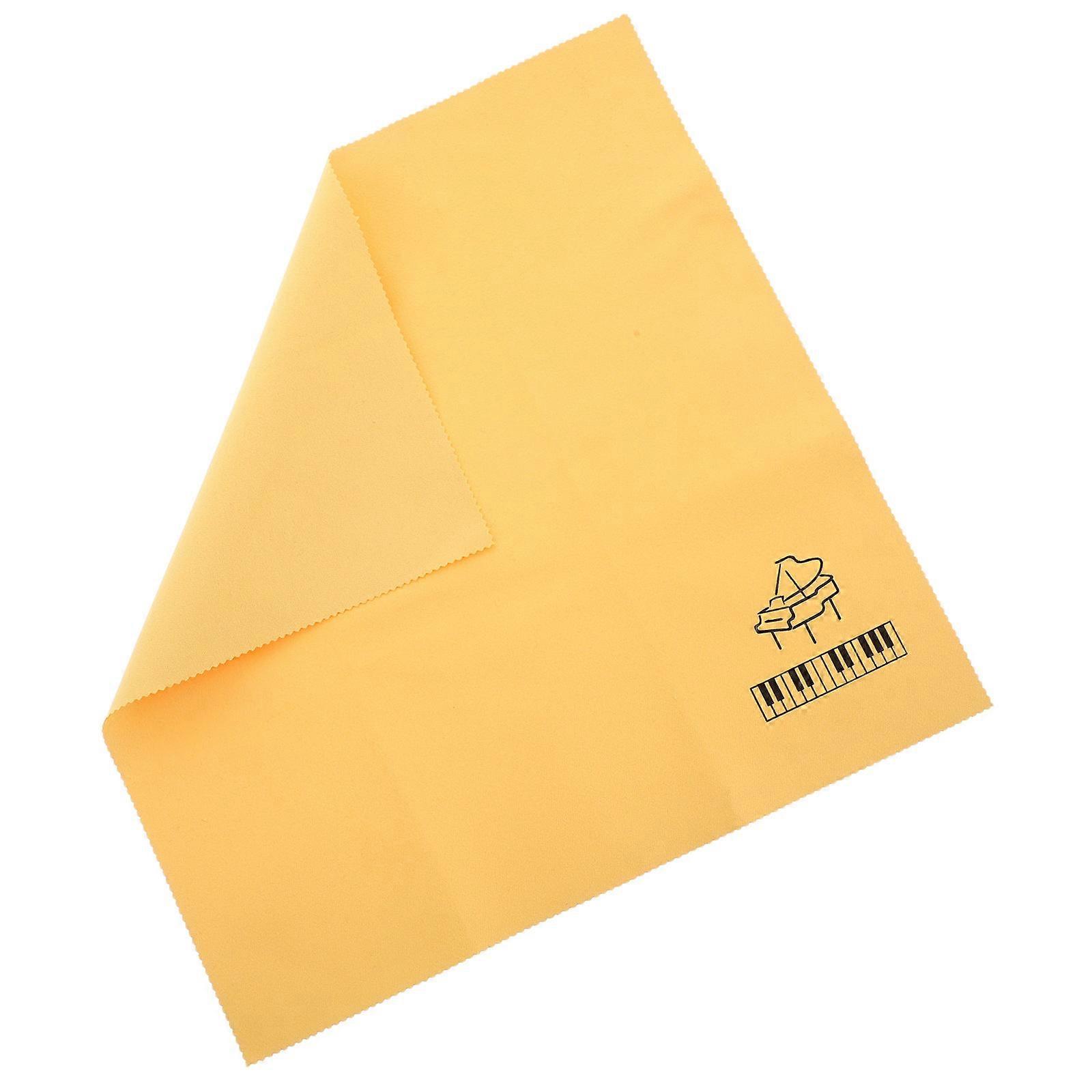 High Absorption Cleaning Cloth For Instruments Including Piano Guitar Clarinet Soft Velvet 30.00X30.00X0.10CM 1Pcs