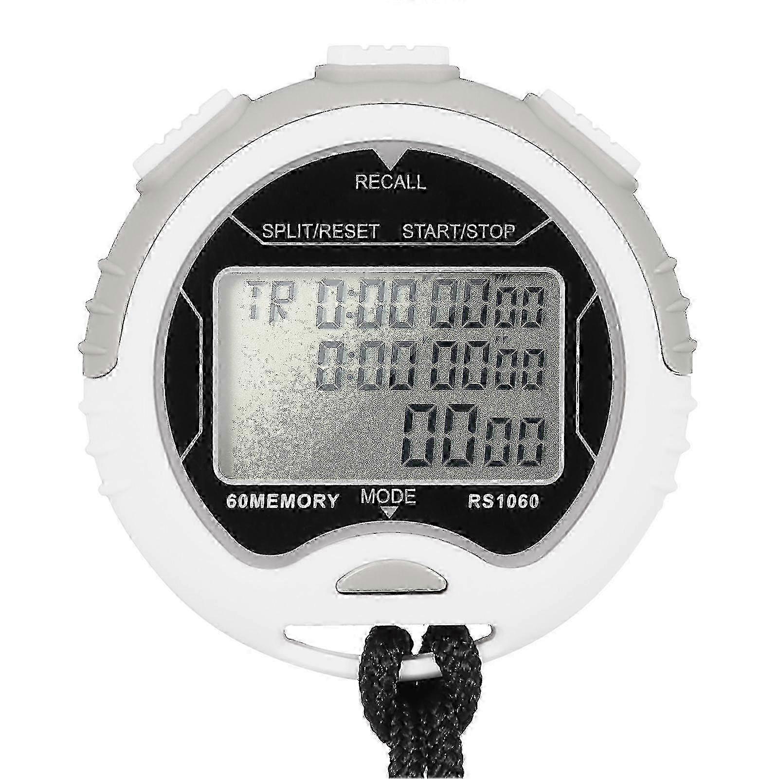 2025 ​Professional Digital Stopwatch Timer Waterproof LCD Chronograph Sports Counter for Swimming Running Training