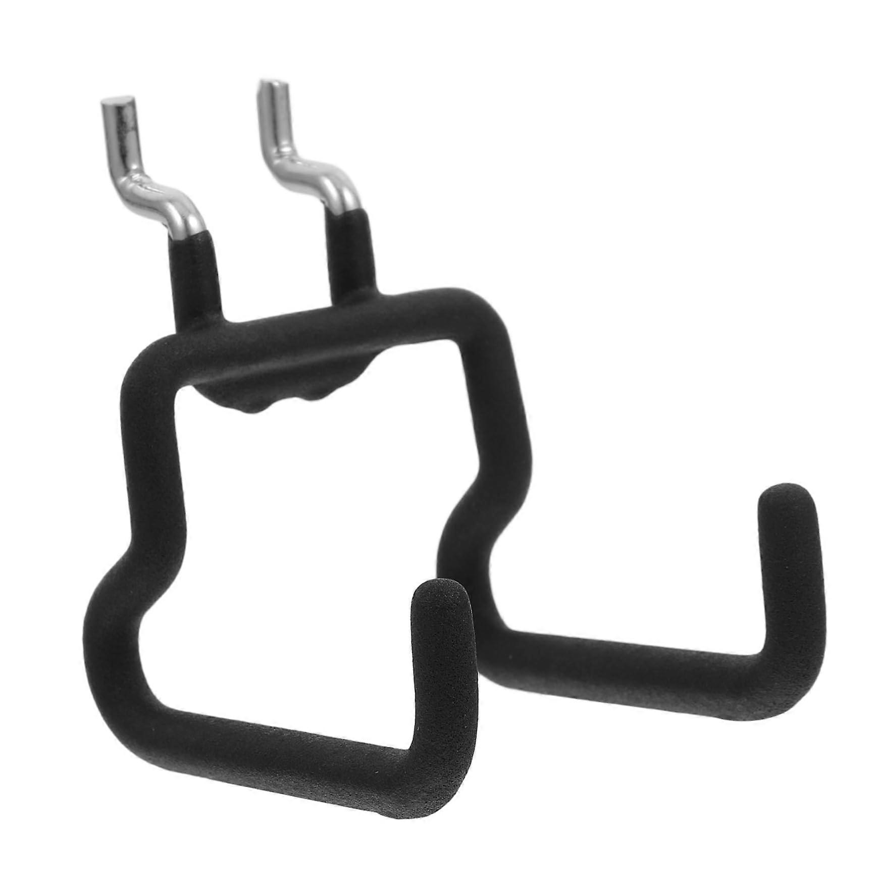 Heavy Duty Metal Pegboard Hooks for Adjustable Tool Organizer Compatible with Standard Hole Spacing Black for Garage Retail