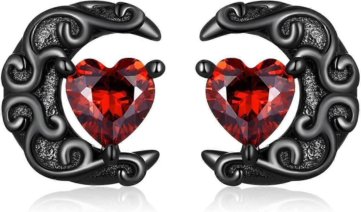 Dark Moonlight Earrings 925 Sterling Silver Earrings