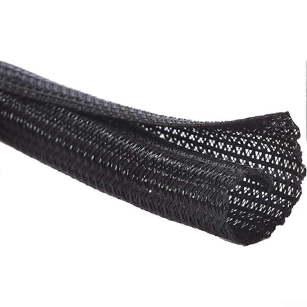 Nylon protective cable cover with expandable function, 516 mm in length, suitable for various electronic devices (10 mm) 10mm