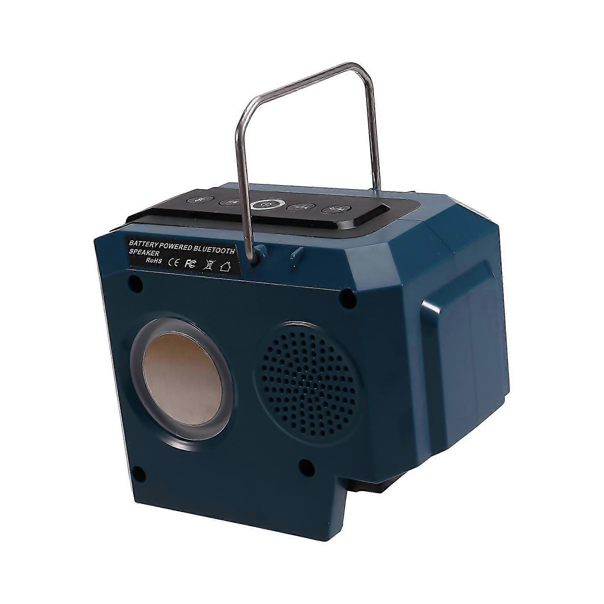 Bluetooth Speaker  18v Battery Portable Cordless Speaker