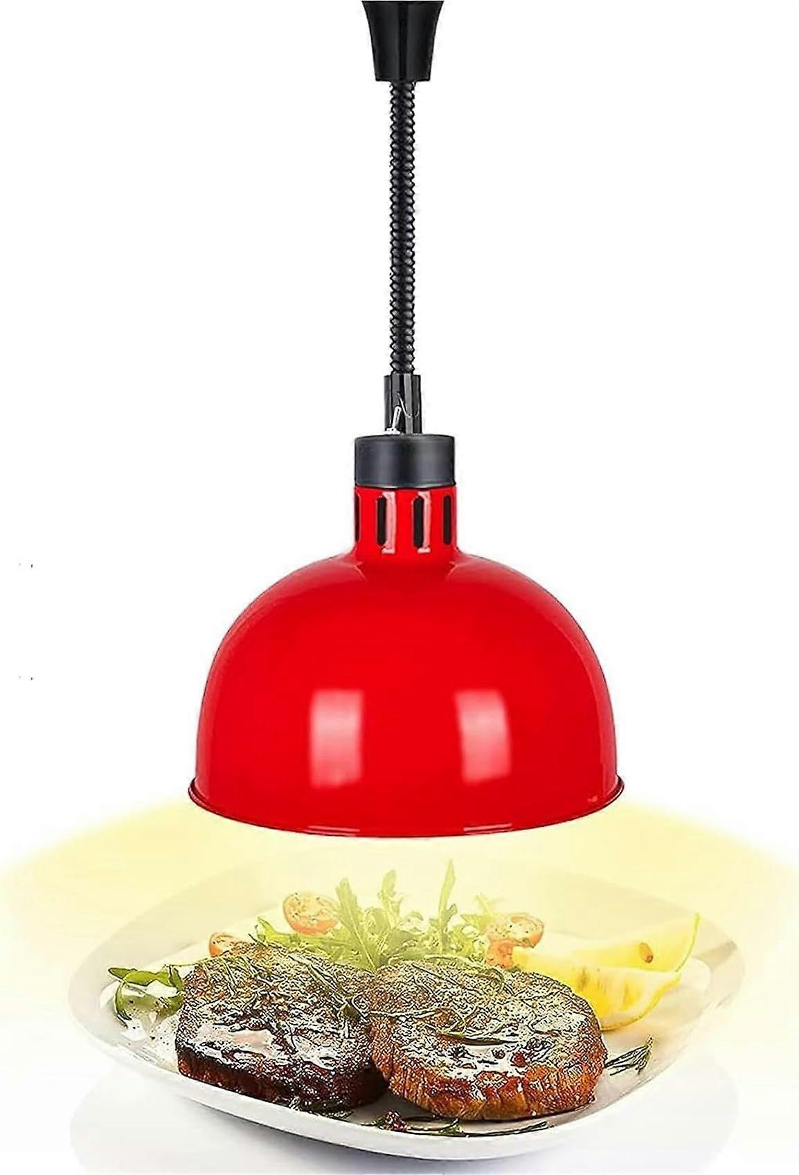 Food Heater Lamp - Adjustable Heat Lamp for Buffet Food, 250W, Stainless Steel, Ideal for Catering and Events