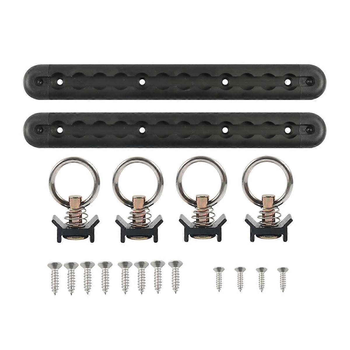 Track Fixed Circular Slide Rail Lock RV Trailer Modification L-Shaped Track Trailer Tie Track