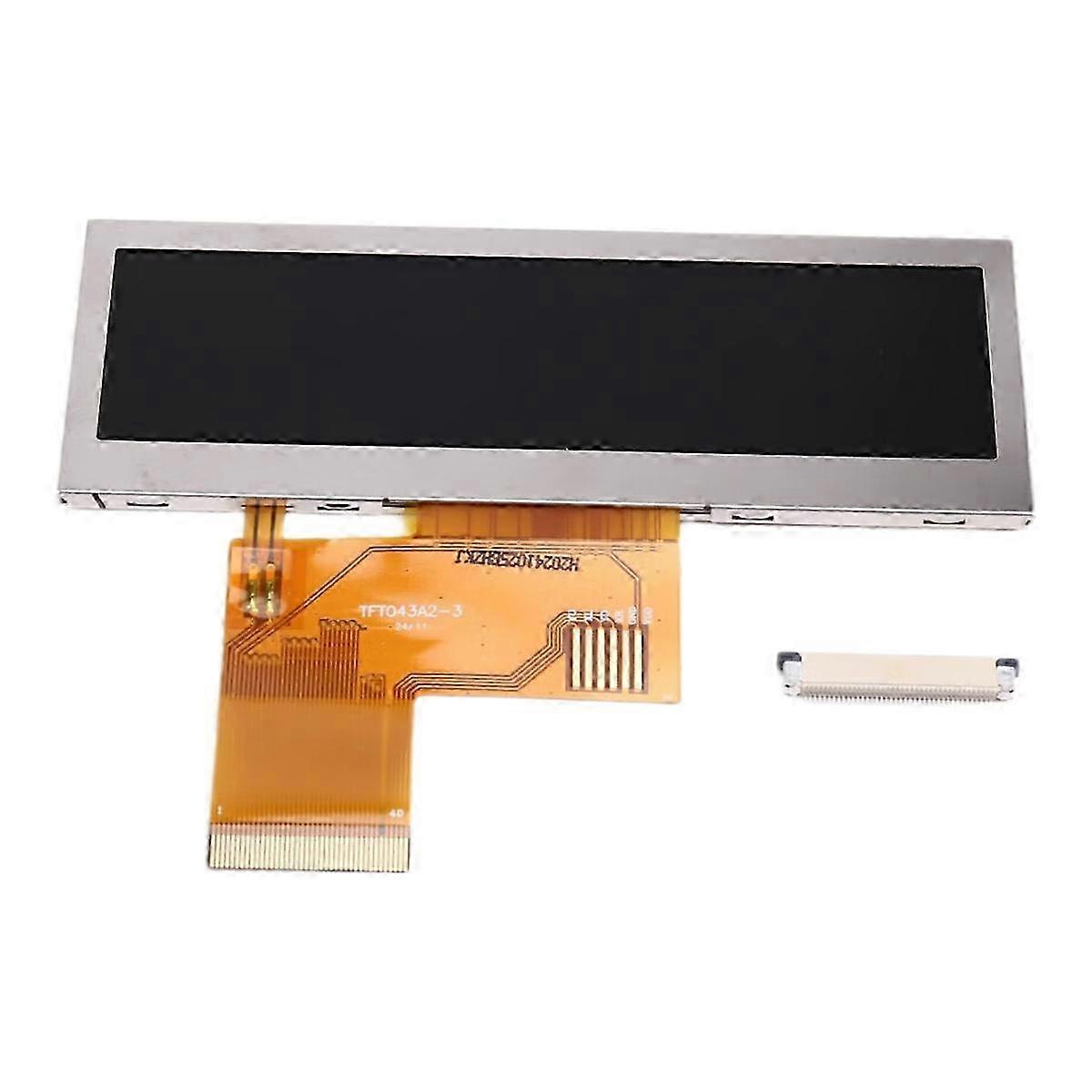 3.9-Inch TFT LCD Display Module with Color TFT Screen, 480x128 Pixels for IoT Devices - FPC Connector Included