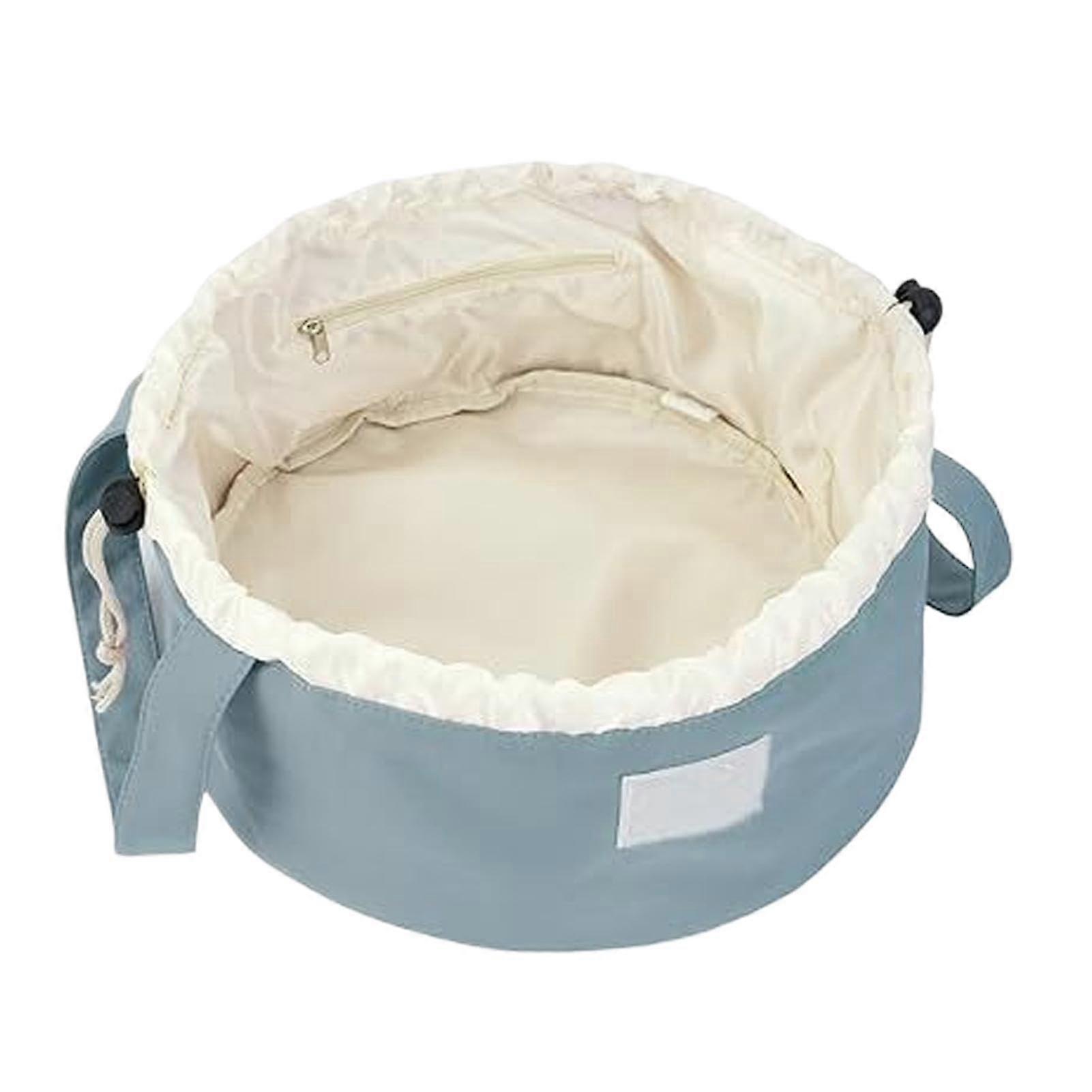 Drawstring Makeup Organizer Pouch | Cosmetic Organizer for Makeup, Cell Phone, and Tissues, Portable and Adjustable