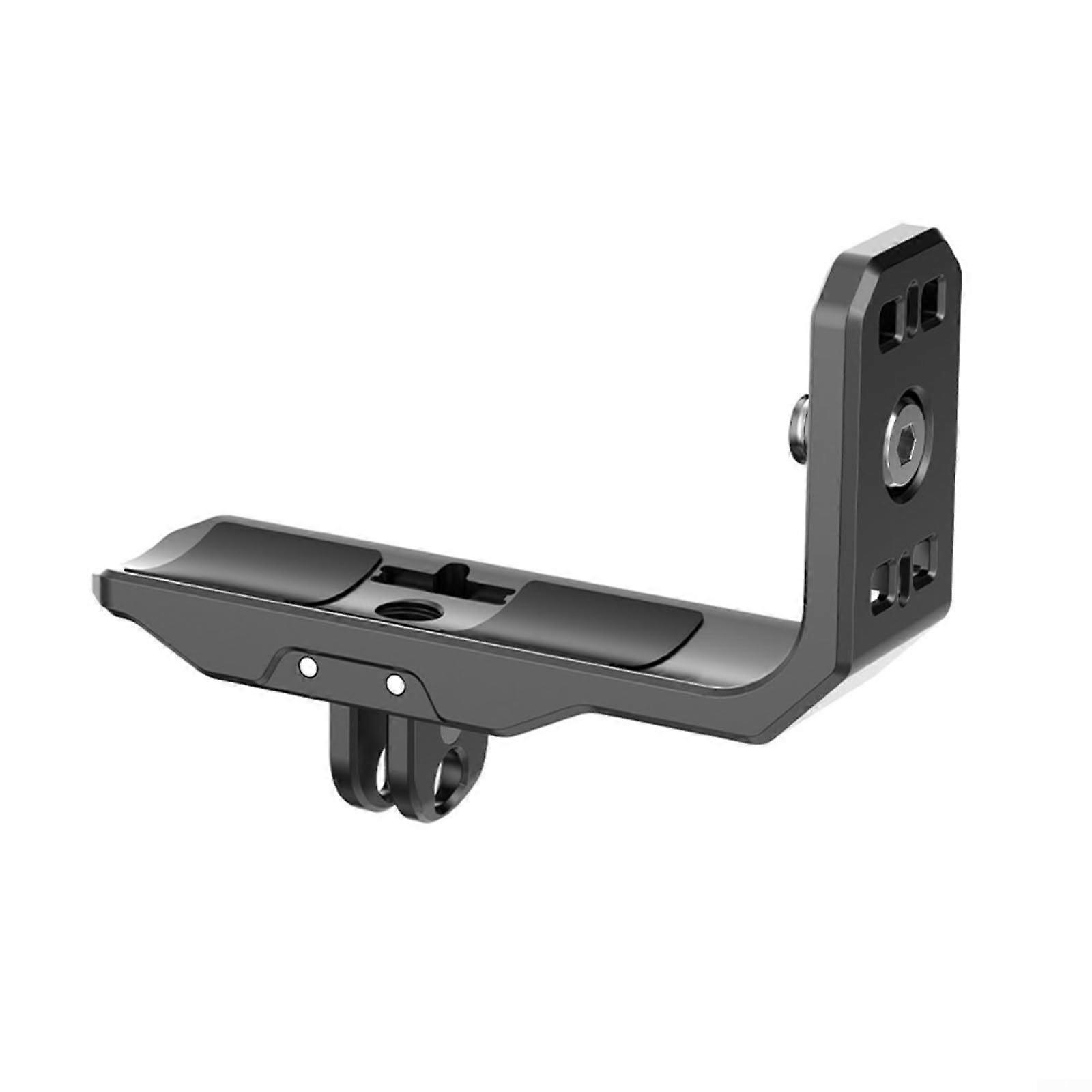 Durable Compact Cross Racket Bracket for Insta360 X4/X5, Lightweight Design for Outdoor Video Projects