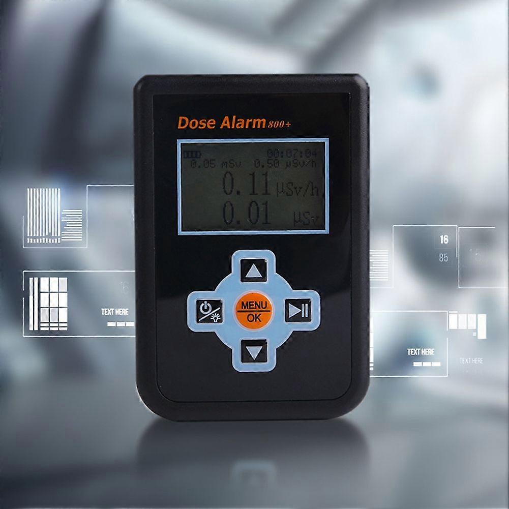 Body Radiation Dose Equivalent X Hard Rays Detector Multifunctional Electromagnetic Nuclear Radiation Detection Device Real Time Monitoring LCD Disp