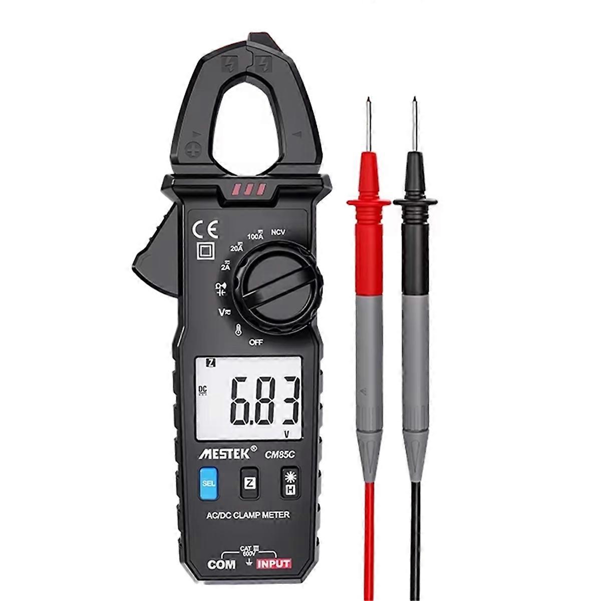 Spenningsvoltmeter amperemeter DC strøm tangmålere meter