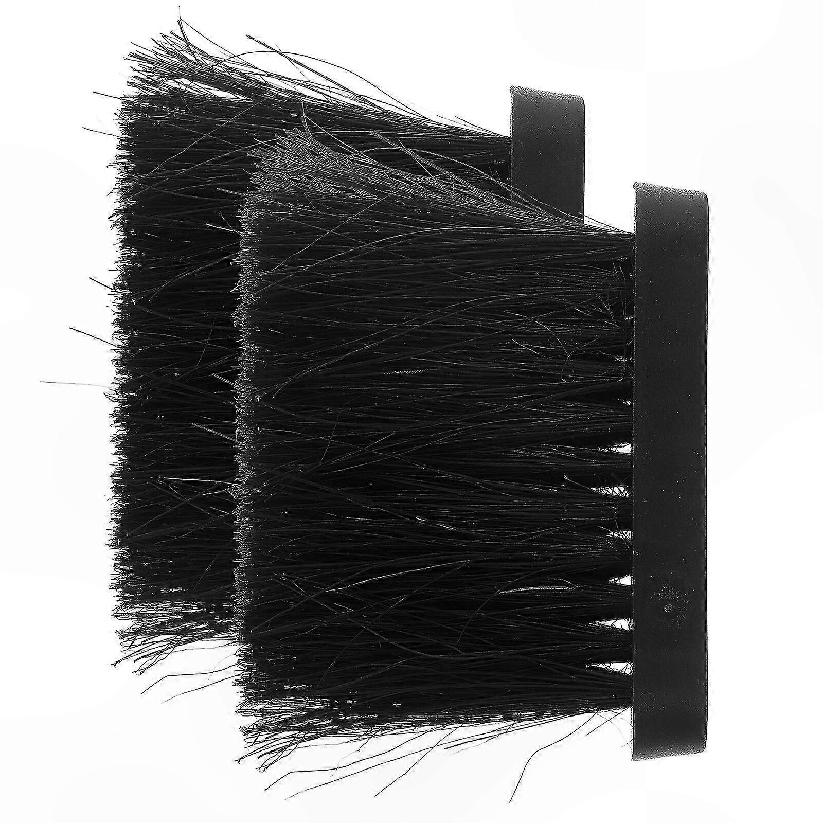 2-Pack Fireplace Brush Heads, Replacement Cleaning Accessories for Fireplaces