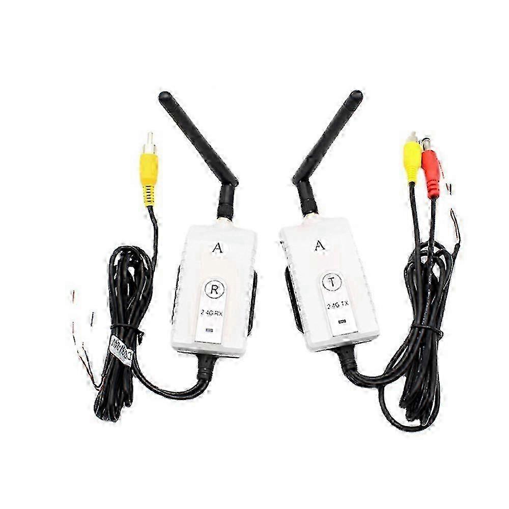 2.4GHz wireless rear view camera transmitter, 2 pieces, high resolution and waterproof