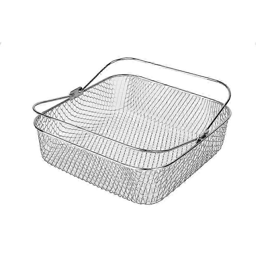 Cesta quadrada de fritadeira de ar de 8,19 polegadas para panela instantânea