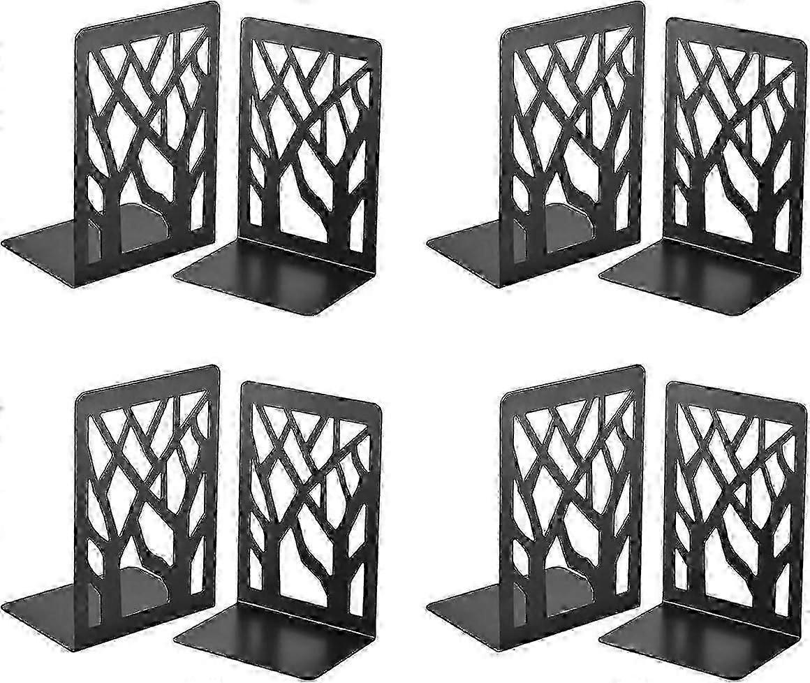 Bookends for Shelves, Heavy-Duty, Decorative & Functional Set