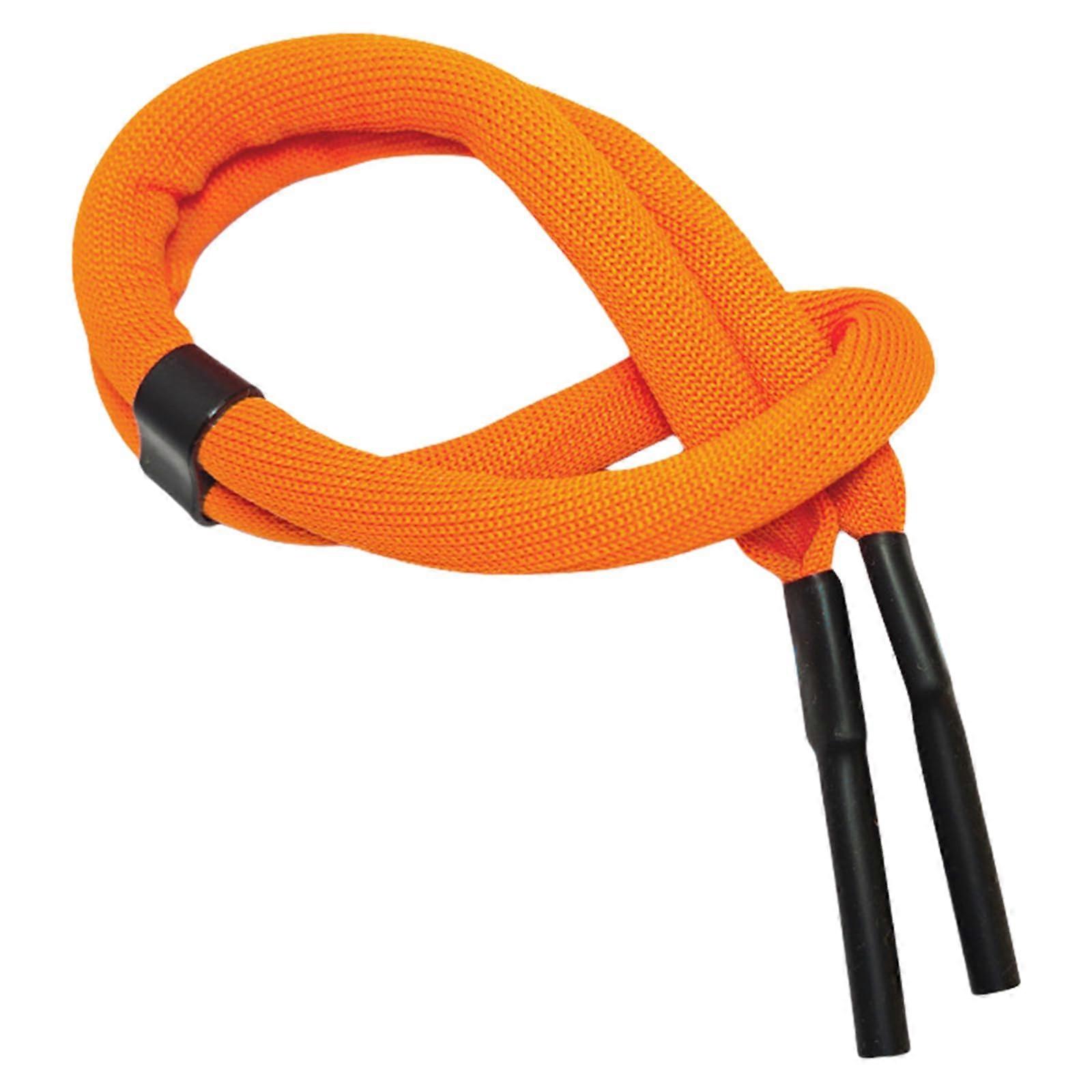 Floating Glasses Retainer Set with Elastic Anti-Slip Straps for Water Sports, Snorkeling, and Beach Activities in Orange