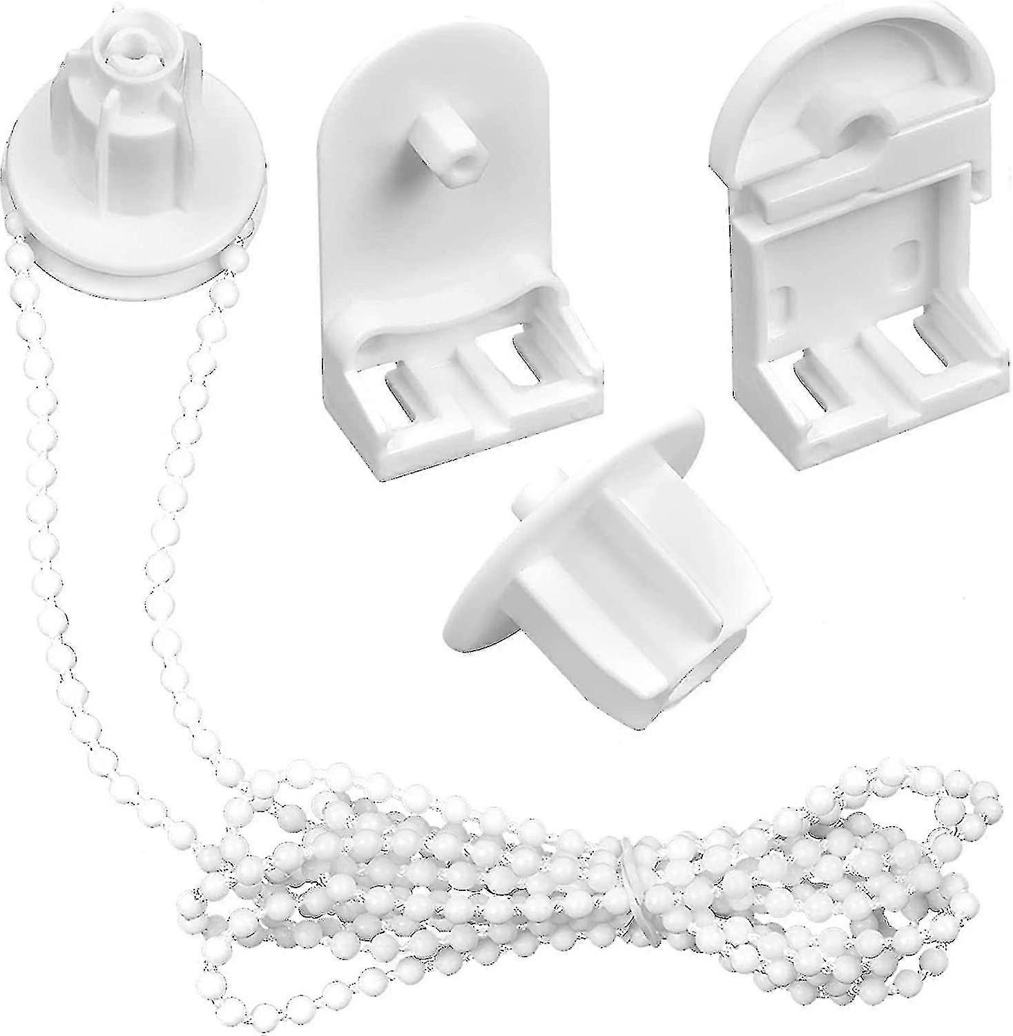 Roller Blind spare part Replacement Repair Kit 25mm Fittings Curtain Accessories With 3m Beaded Chain A