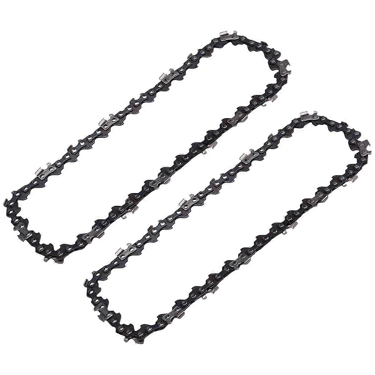 2x 6INCH Mini Chainsaw Chains Electric Chainsaws Accessory Practical Electric Saw Replacement Accessory for Wood Cutting