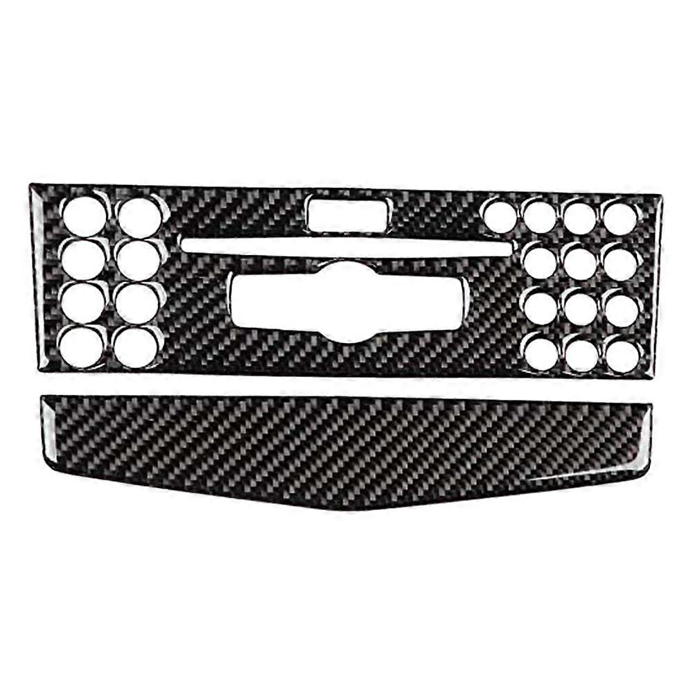 Car Console Navigation Air Conditioning Panel Cover CD Control Panel Cover for W204 2007-2010