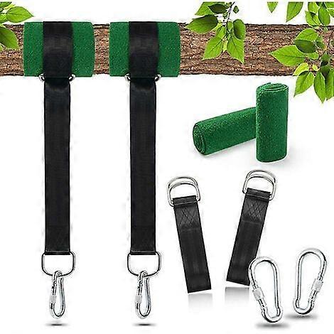 Tree Swing Hanging Straps - 1.5m/5ft Heavy Duty Hammock Strap Holds 2200lbs