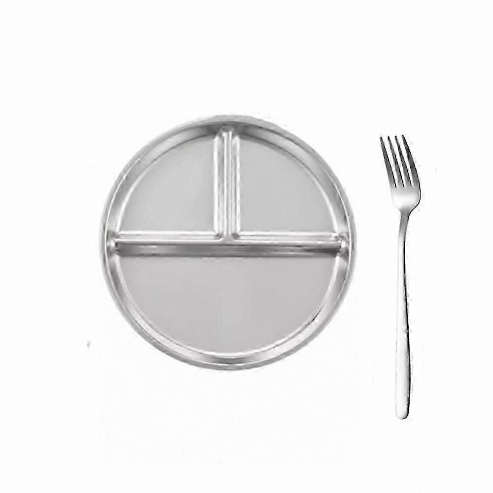 Unbreakable Stainless Steel Dinnerware Set for Kids, Durable Plates