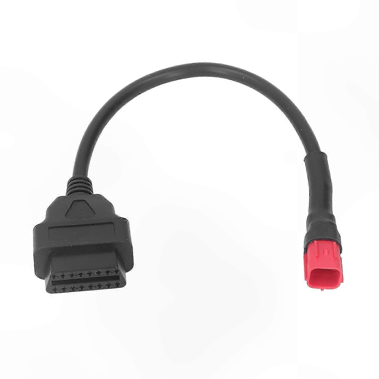 6-Pin to 16-Pin OBD2 Cable for Motorcycle Diagnostics Tool-Compatible with  Models