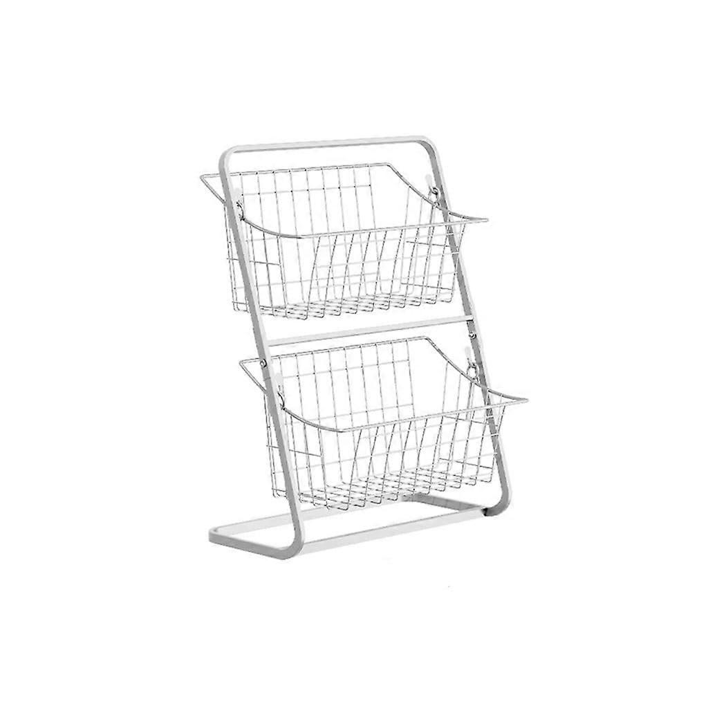 Pantry Cabinet Kitchen Storage Rack Countertop Storage Basket Vegetable And Fruit Storage Rack Suitable Bathroom