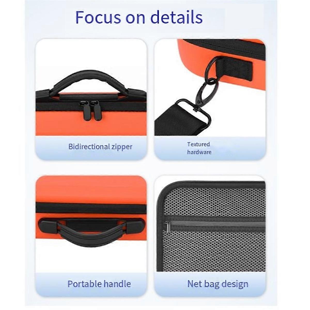 for NEO Waterproof PU Hard Travel Case Drop- Storage B