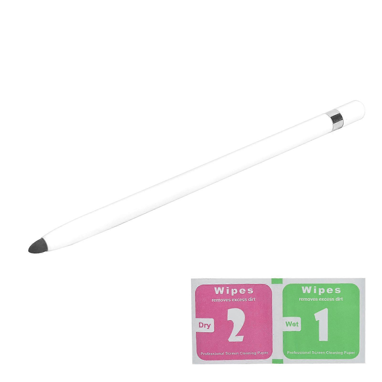 High Sensitivity ABS Touch Screen Stylus Pen White for Phones/Tablets