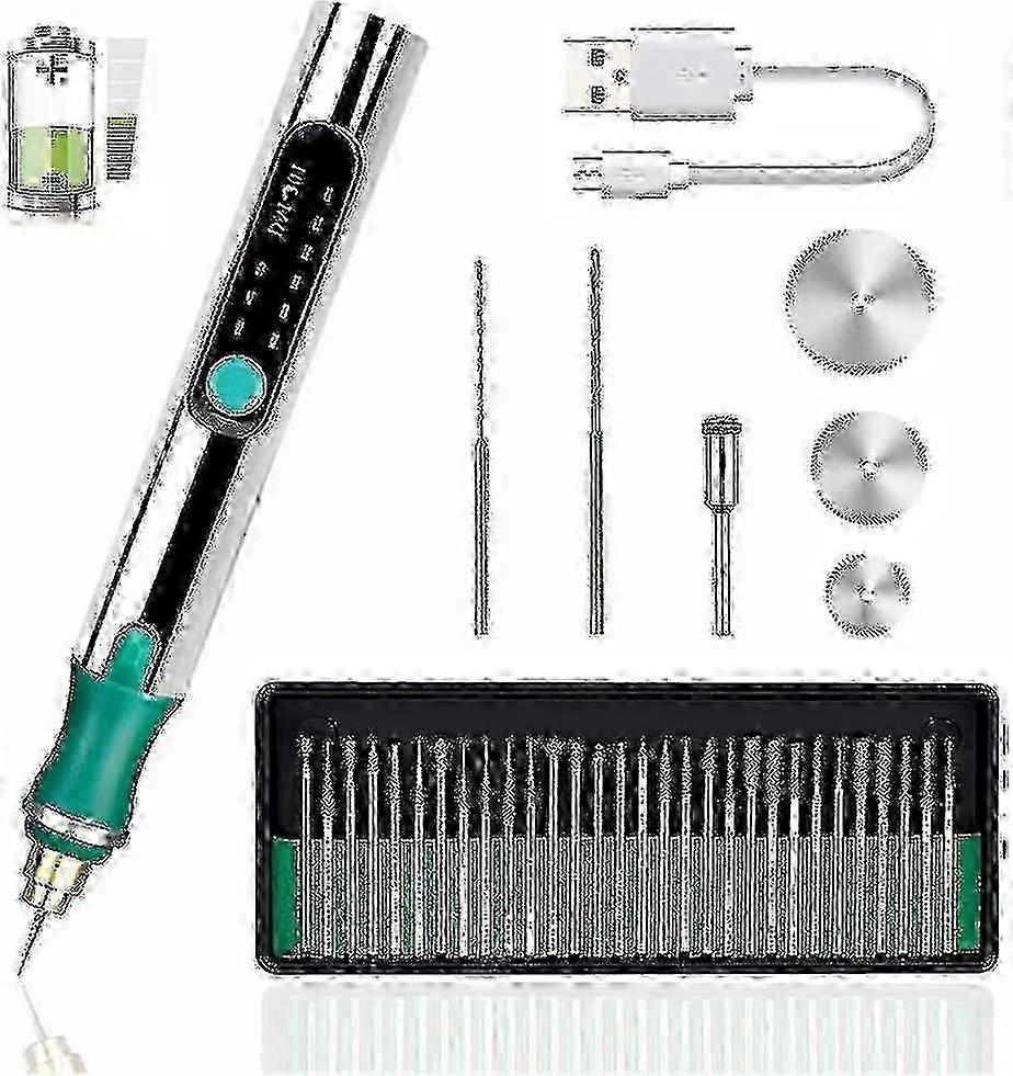Mini Electric Engraver Etching Pen, Cordless Rotary Tool
