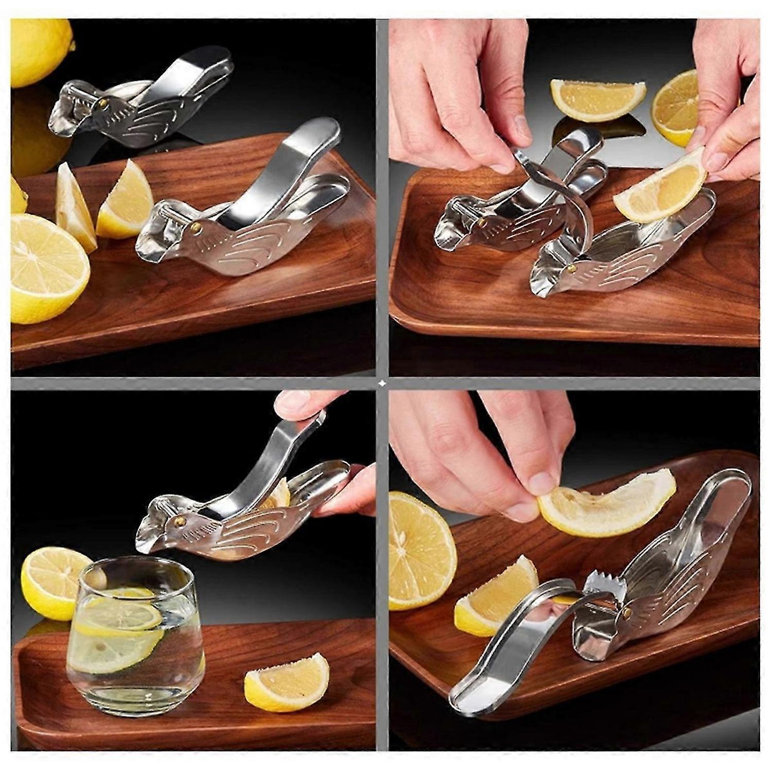 Lemon Slice Squeezer,Lemon Squeezer for Beer Bottle,2Pcs