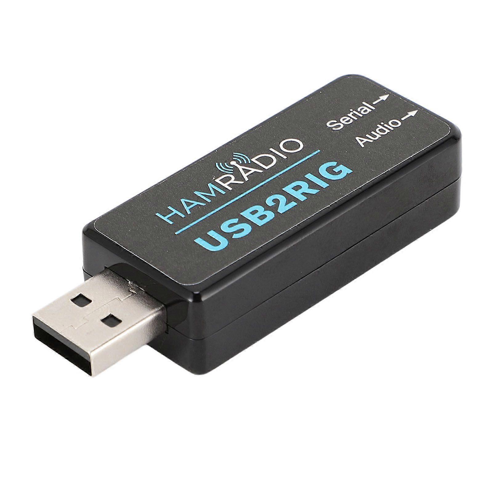 Integrated Digital Modes Interface for Amateur Radio Sound Card and Serial Port 2 in 1 with Built in Sound Codec