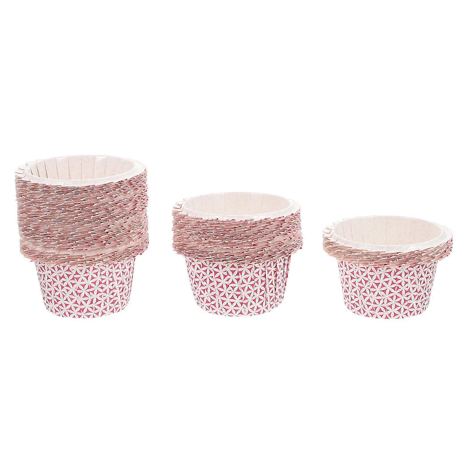 Creative Pink Cake Cup for Cake Baking Cups Household Kitchen 50Pcs