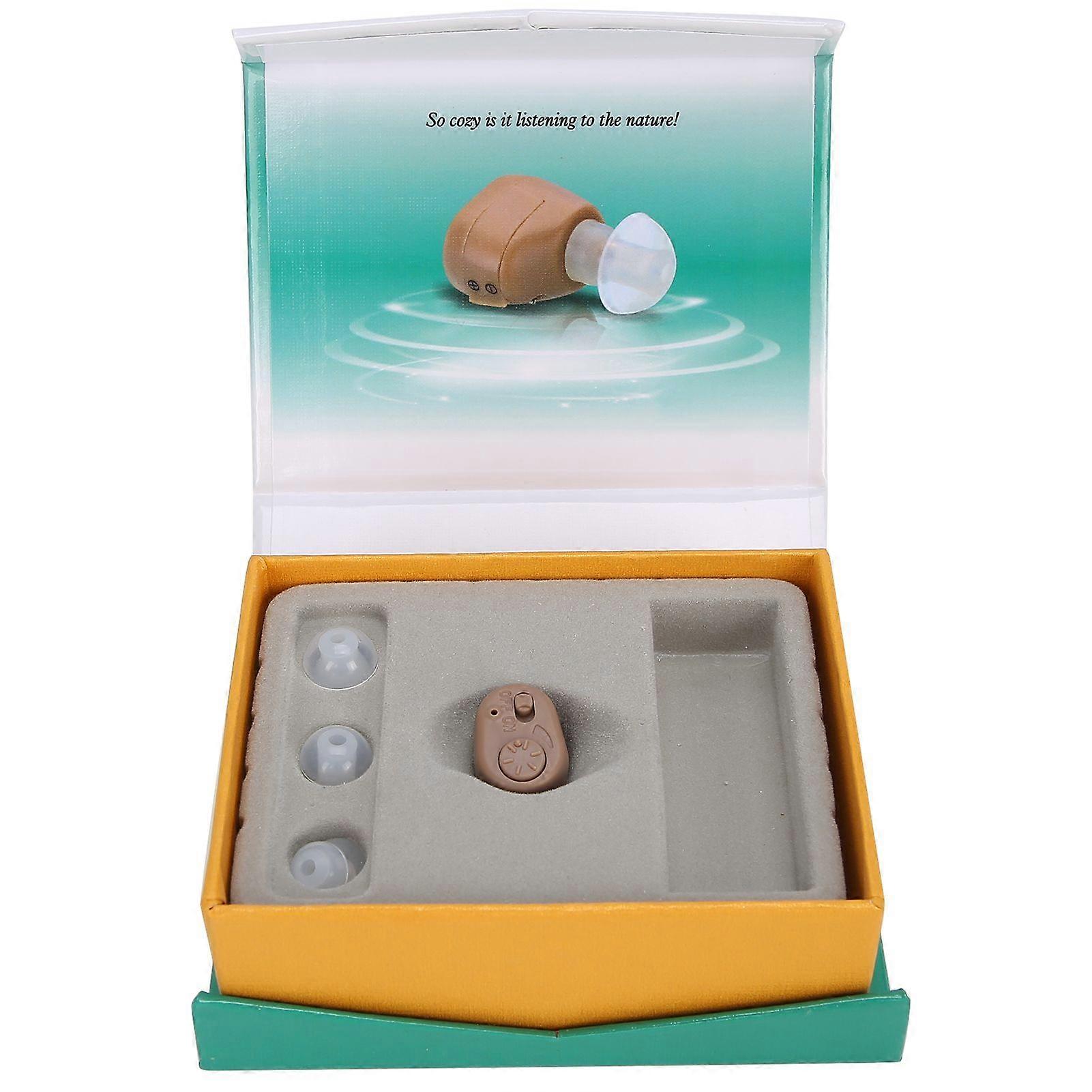 ITE Hearing Aid Sound Amplifier Voice Enhancer Codeless for the Elderly Hear Assistance