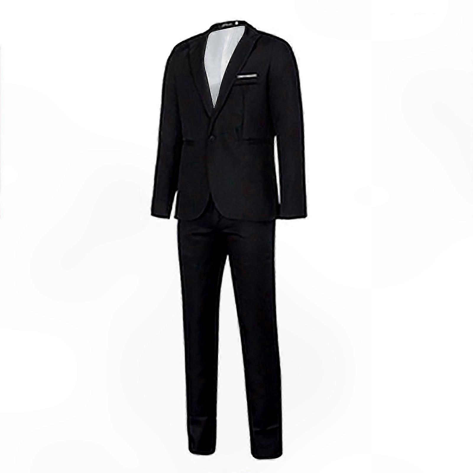 Two-Piece Suit for Men: Jacket and Pants Combo with Modern Design
