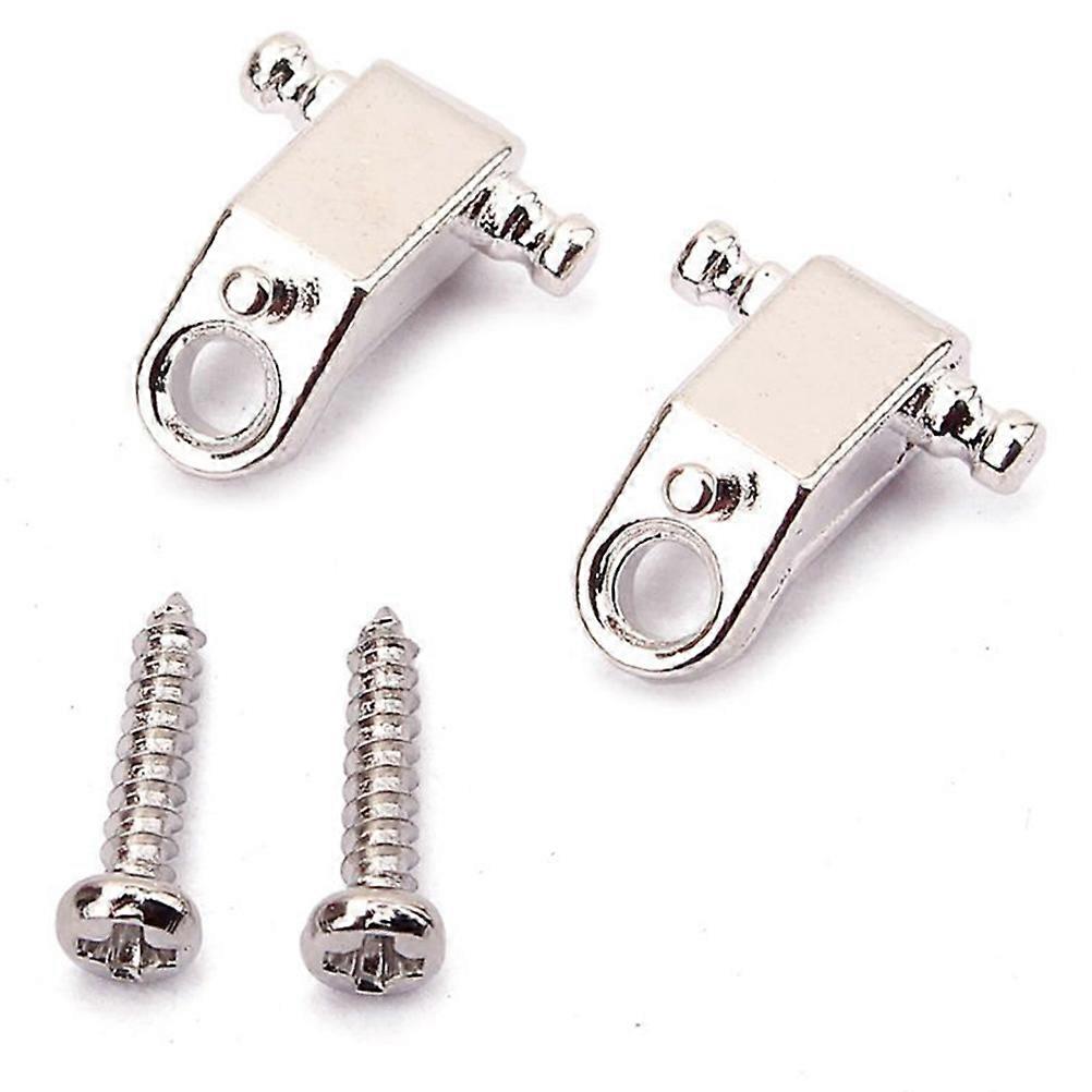 Roller String Tree Buckle for Guitar Including 2Sets Durable Metal Rollers