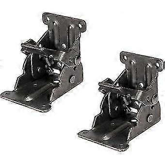 2025 New 2Pcs Folding Support Bracket, Self-Locking Hinges, Folding Furniture Flap Leg Hinge, Folding Support