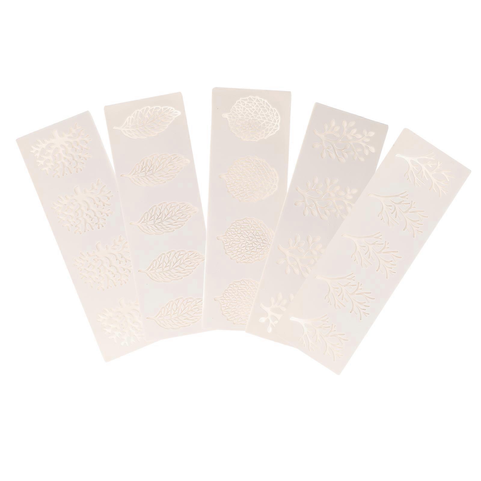 15Pcs Silicone Molds Leaf Shaped For Chocolate Molding In Home Baking Ideal For Cake Decoration And Easy Use