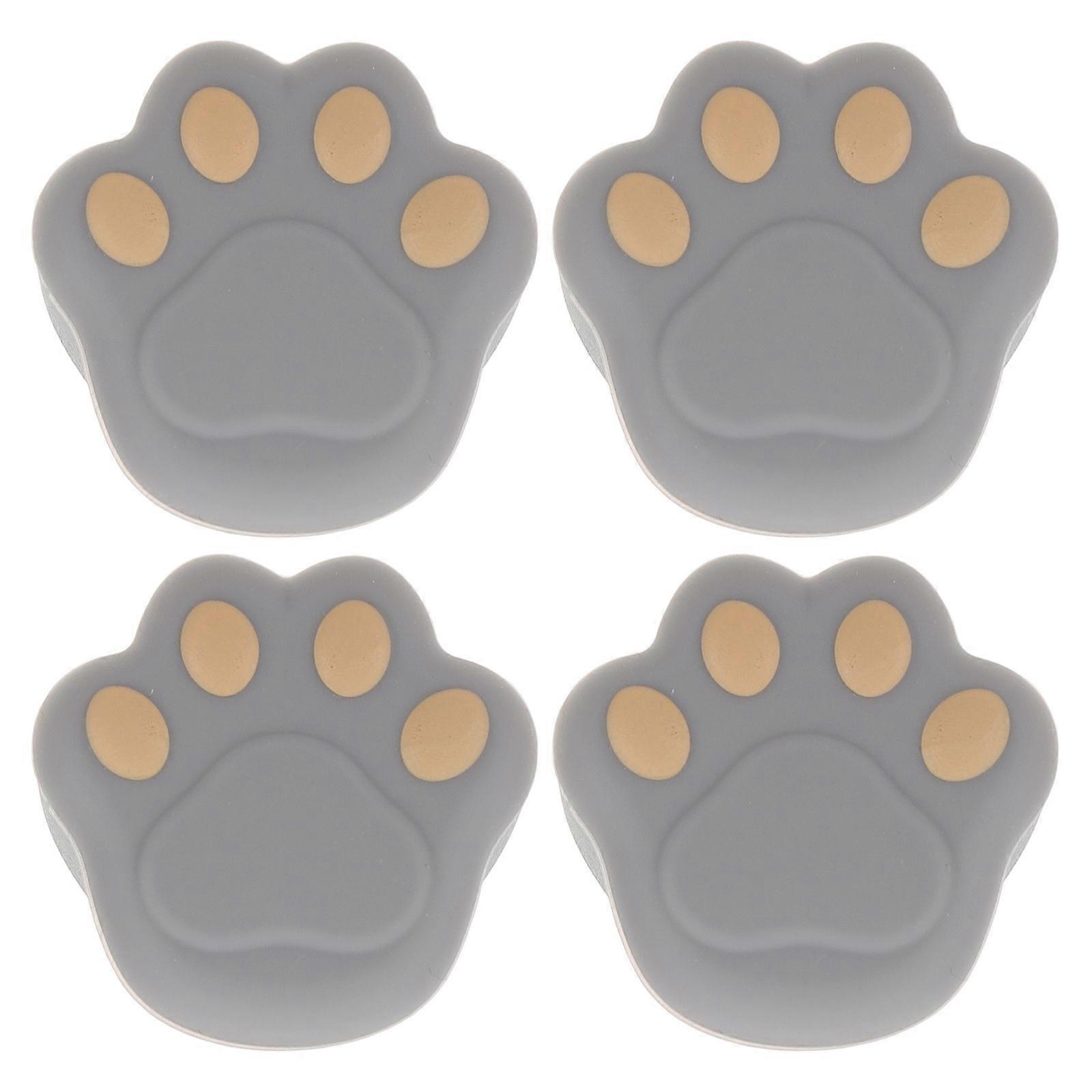 Anti-Collision Corner Protector Guards For Baby Safety In Grey Soft Silicone Material 4Pcs